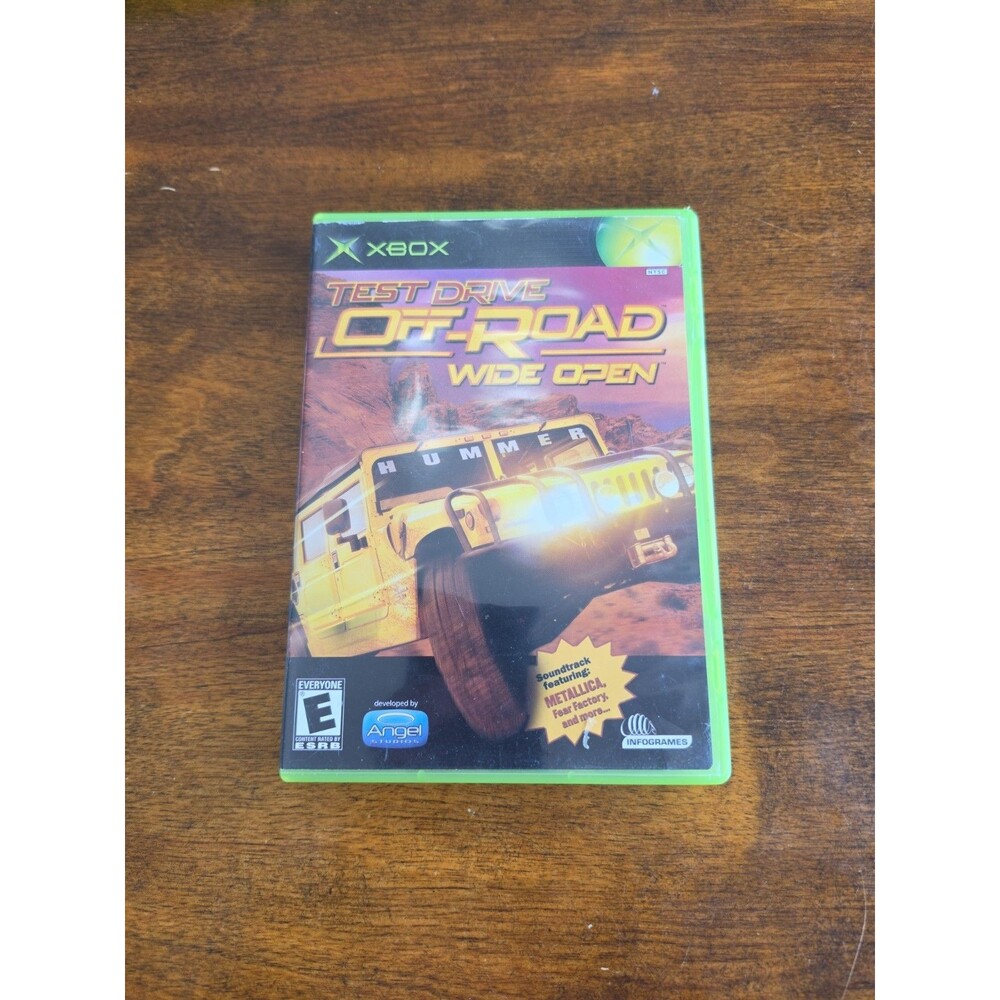 Test Drive Off Road-Wide Open Xbox Original Complete CIB W/ Manual Tested